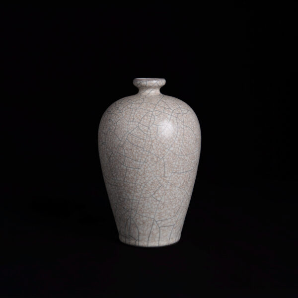 (From an Old Collection) Ge Ware Meiping Vase