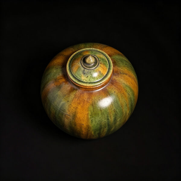 (From an Old Collection)Three-color Pottery Vase with a Lifespan of Ten Thousand Years