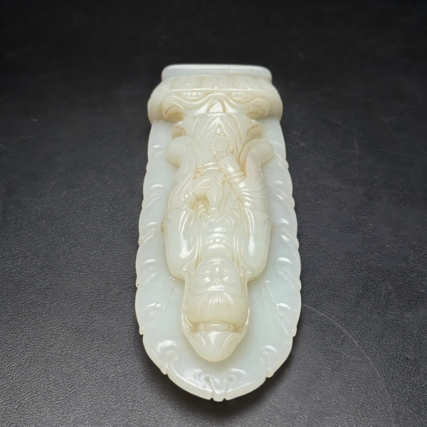Heitan Jade Guanyin Pendant
