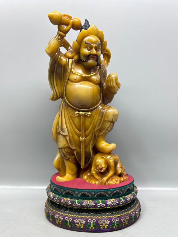 Tianhuang exquisite carving of the golden money god statue