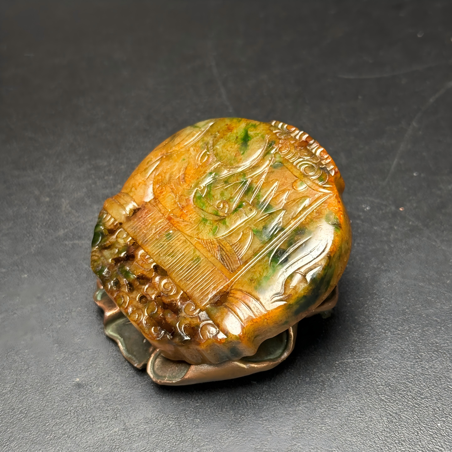 Laoqing Jadeite Taiping Has An Elephant