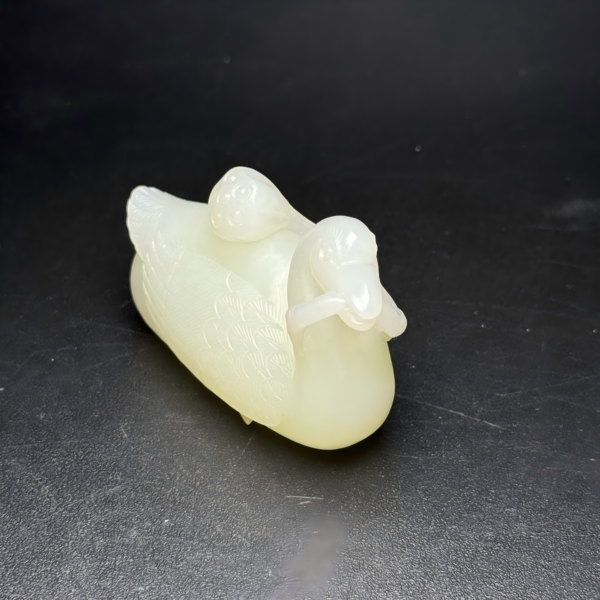 Huating Jade Pair of Ducks