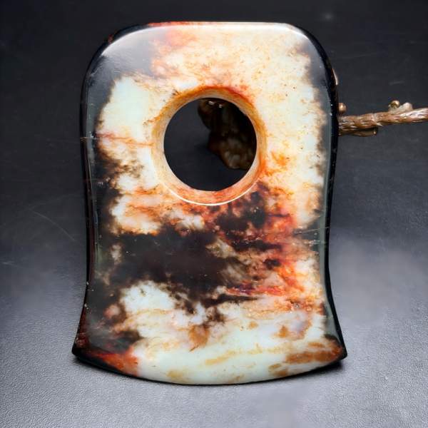 Heitan jade axe-shaped jade sacrificial knife