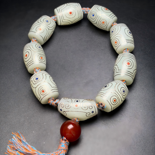 Styles of ancient jade beads from Hetian